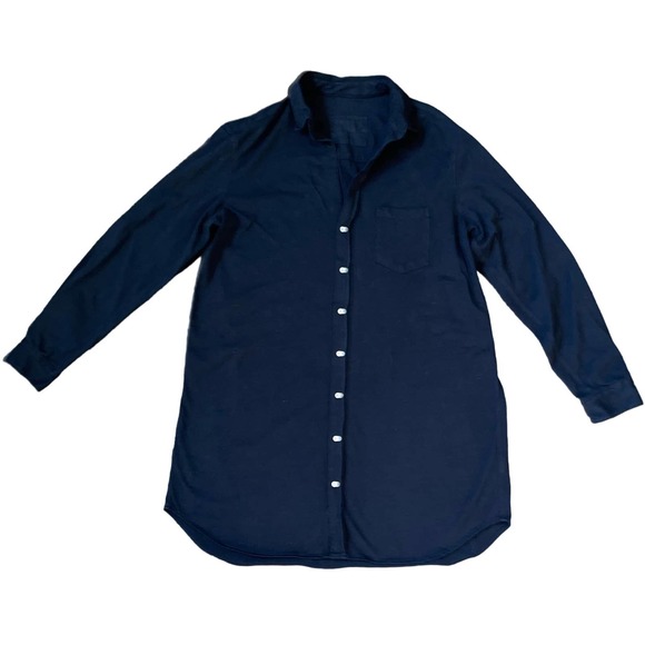 Frank & Eileen Dresses & Skirts - Frank & Eileen Lab Mary Dress Shirtdress Button Up Navy Size L